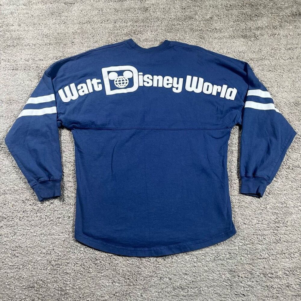 Disney Parks Spirit Jersey Adult Small Retro Walt Disney World Moonlight Blue